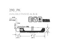 290_PK, 29045_NB, 2902_V & 2903_V Standard Jamb Gasketing