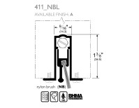 411_NBL, 411_RL & 420_PKL Automatic Door Bottoms