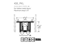 411_NBL, 411_RL & 420_PKL Automatic Door Bottoms | Image 3